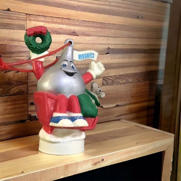 Vintage Hershey’s Kiss Ornament 1994/95 Christmas Holiday Decor - Picture 1 of 5
